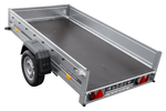 Charger l'image dans la galerie, Remorque sur ressorts 230x125 UNITRAILER GARDEN 230/R KIPP
